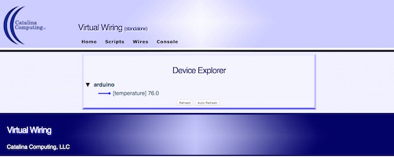Arduino Yún measuring temperature