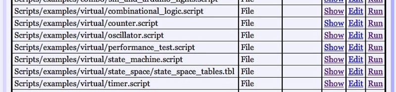 Virtual Device Example Scripts