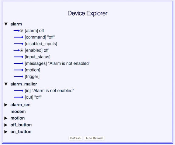 Explorer Screen