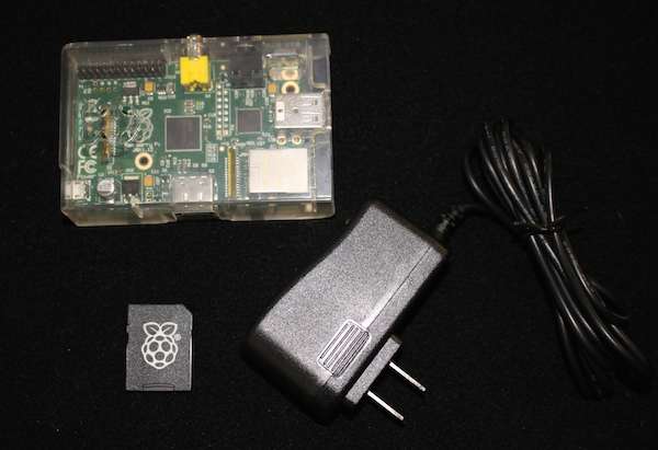 Pi, Case, USB Supply, Compact Flash