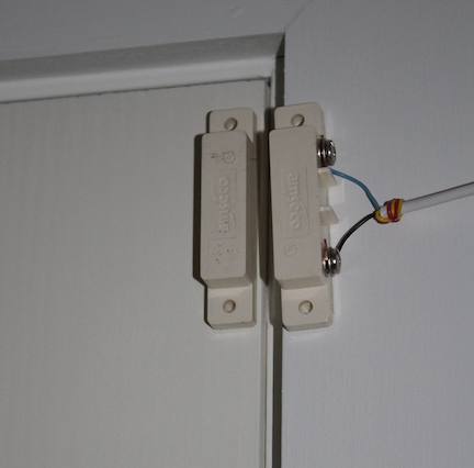 wired door alarm sensor