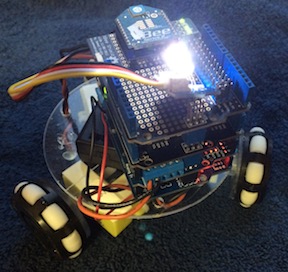 bot with LED