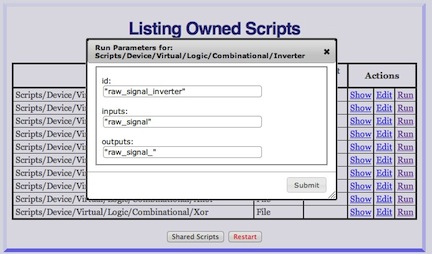 Inverter Dialog Box